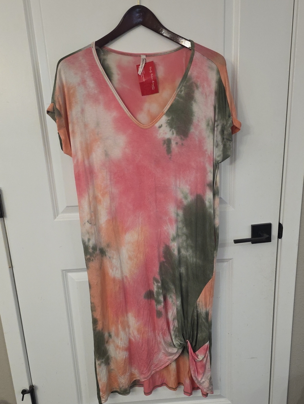 NWT: Emerald Tie Dye Maxi Dress